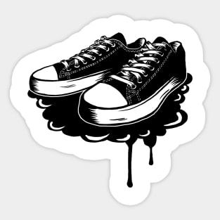 Shoes School Sticker
